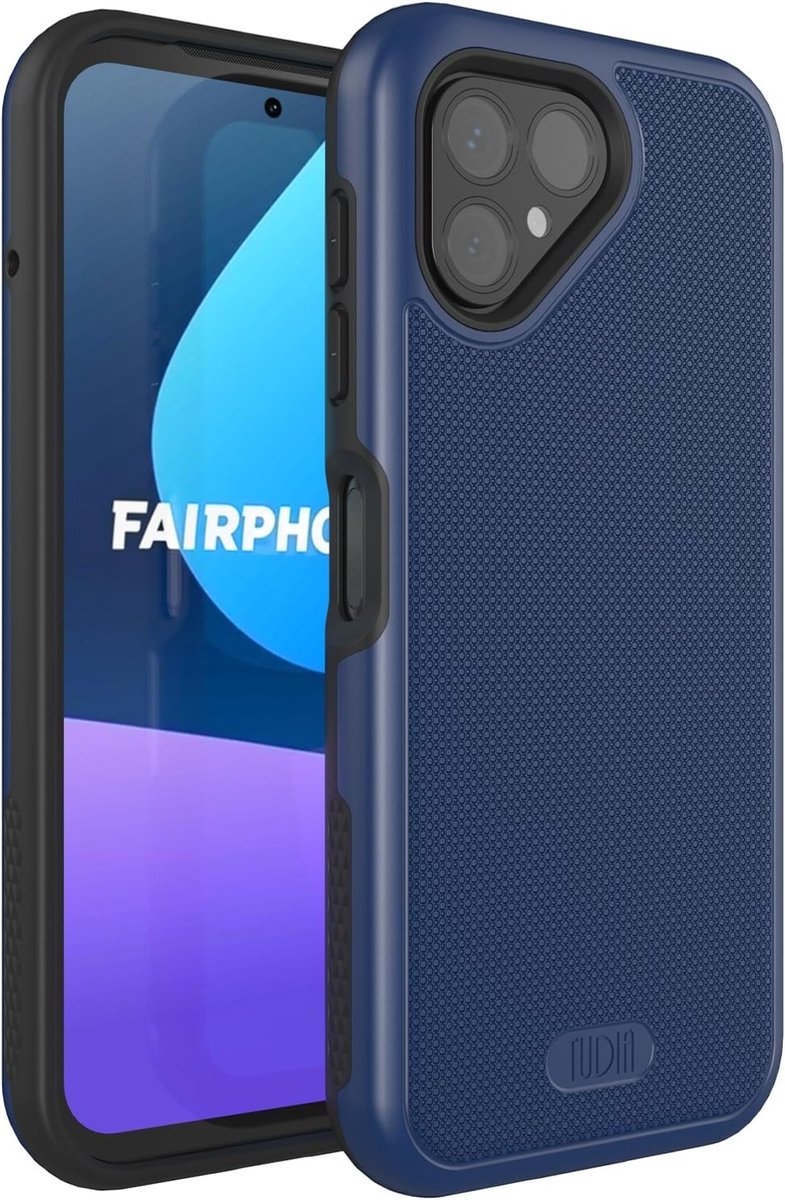 Tudia Fairphone 5 Hoesje MergeGrip Indigo Blauw