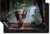 Chefcare Inductie Beschermer Olifant in het Bos - 81,2x52 cm - Afdekplaat Inductie - Kookplaat Beschermer - Inductie Mat