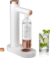 Machine à soda Homelux - Machine à eau gazeuse - Machine à eau gazeuse - Eau pétillante - Wit avec or