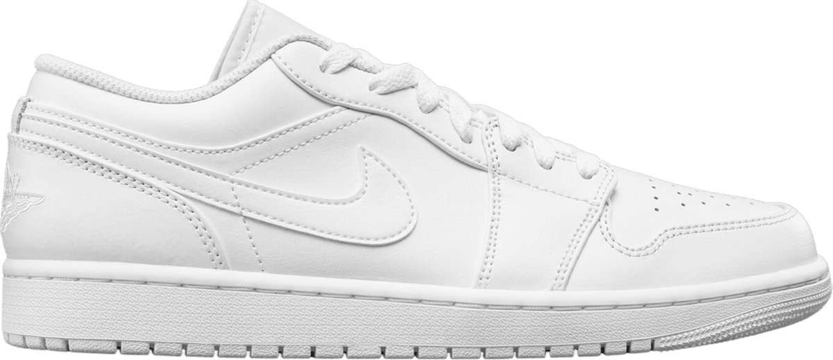 Nike Air Jordan 1 Low Triple Sneakers Unisex Wit