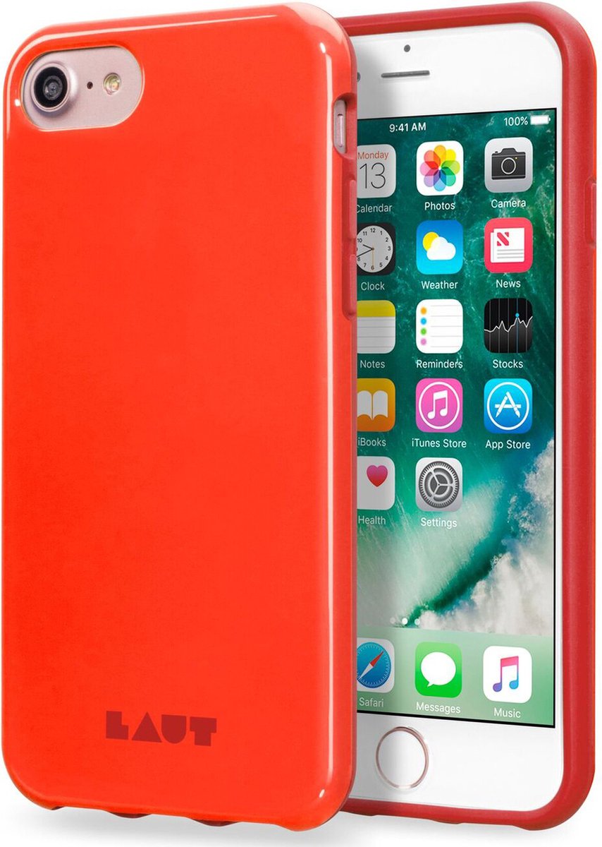 LAUT Huex iPhone 7 hoesje Red