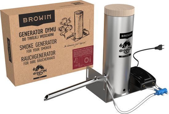 Ronde rookgenerator roestvrij staal cold smoke generator koude