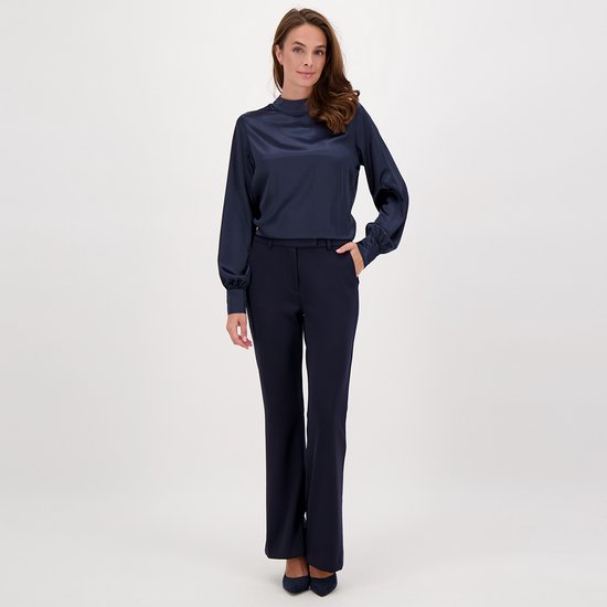 Pantalon/ Pantalon Bleu de Je m'appelle - Femme - Tissu de voyage - Taille 38 - 13 tailles disponibles