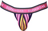 Supawear Sprint Jockstrap Stripes - MAAT XL - Heren Ondergoed - Jockstrap voor Man - Mannen Jock