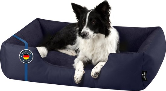 BedDog Medium Hondenbed – Hondenkussen - Hondenmand Hondensofa Wasbaar - Hondenbedden voor middelgrote honden - Hondenmand Alicante stof en Cordura