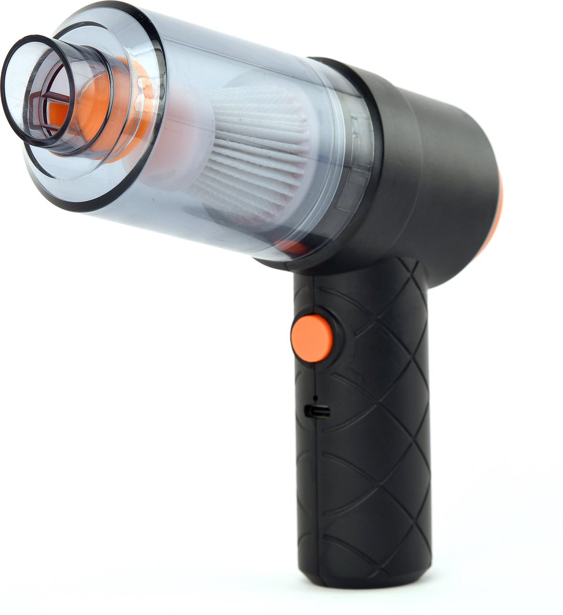 Gembird 2-in-1 draadloze handstofzuiger - Geïntegreerde oplaadbare batterij - 2 opzetstukken - Zwart