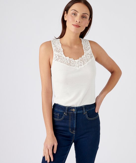 Damart - Sans manches - Femme - Wit - XL