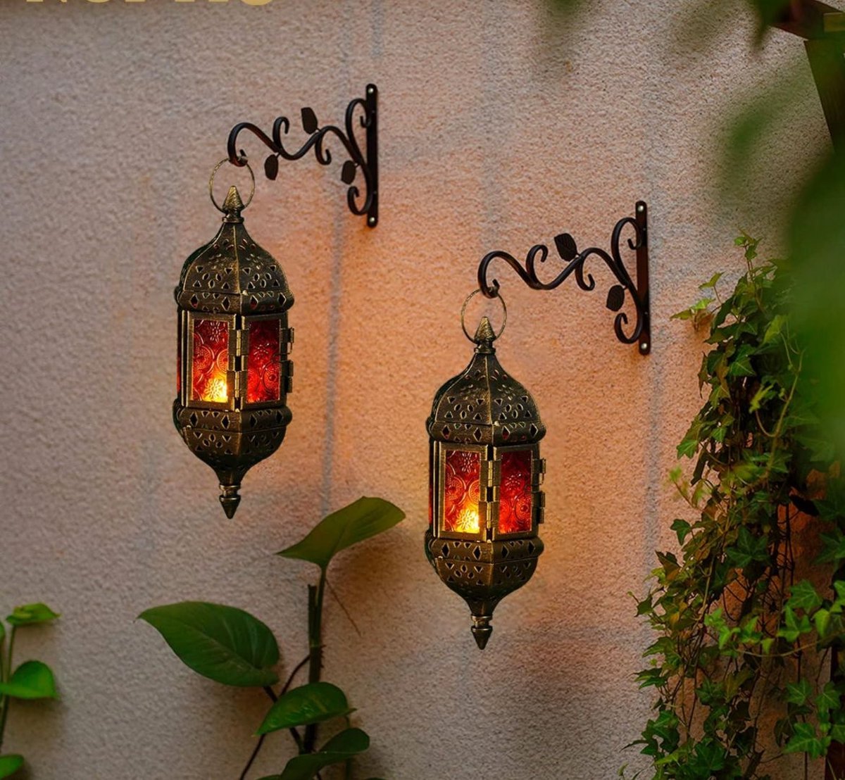 thumbnail: Vela Lanterns Marokkaanse Kaarslantaarn - Decoratieve Lamp Voor Binnen En Buiten, Ideaal Voor Ramadan, Feesten Of Terras