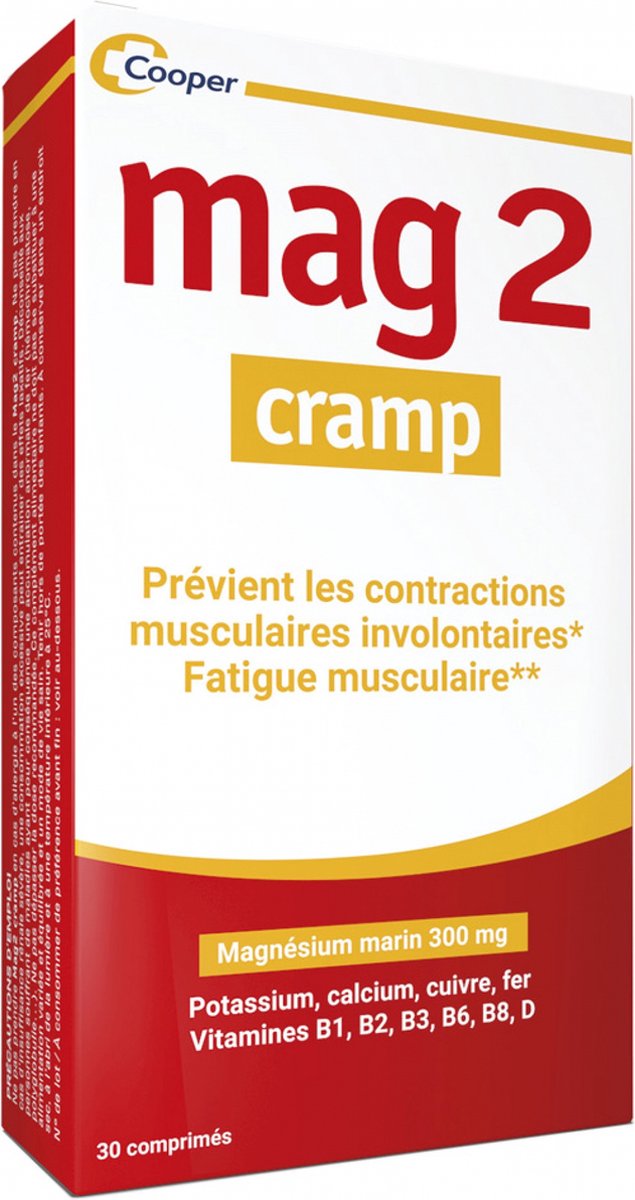 Goedkoopste Mag 2 Kramp 30 Tabletten