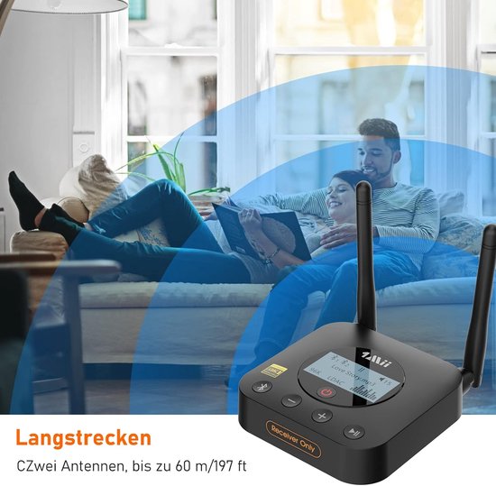 1Mii B06Pro+ Bluetooth 5.1 Audio-adapter met HiFi LDAC & aptX HD — afbeelding 5