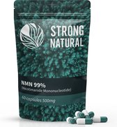 Strong Natural - NMN - 1000mg per dosering - NAD+ booster - 500mg x 60 - Nicotinamide Mononucleotide - ook voor honden en katten