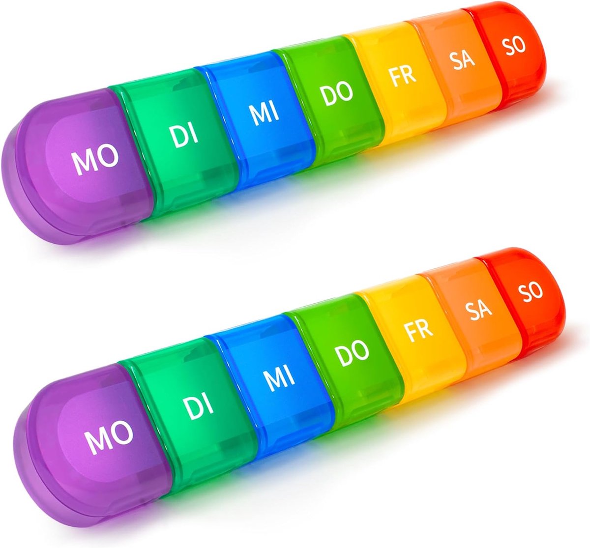 Pillendispenser, medicijndoos - medicijnorganizer