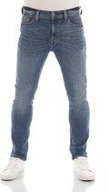 Mustang Heren Jeans Broeken Vegas slim Fit Blauw Volwassenen Denim Jeansbroek Spijkerbroek heren