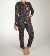 Ringella Pyjama lange broek - 286 Blue - maat 36 (36) - Dames Volwassenen - Katoen/Modal/Tencel- 3561214-286-36