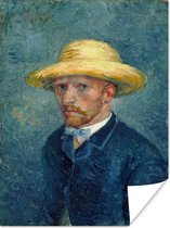 Affiche Autoportrait au chapeau - Vincent van Gogh - 90x120 cm