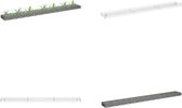 vidaXL Gabion plantenbak verhoogd 270x30x10 cm gegalvaniseerd staal - Schanskorfmand - Schanskorfmanden - Schanskorf Muur - Schanskorf Muren