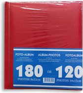 Album photo Rouge 60 pages - 180x 9x13cm