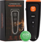 Lukwik® Ultrasone Anti Blaf Apparaat PRO - 3-in-1 Anti Blaf Apparaat - Zonder Schok - Geschikt voor Kleine en Grote Honden - Zaklamp - Audio