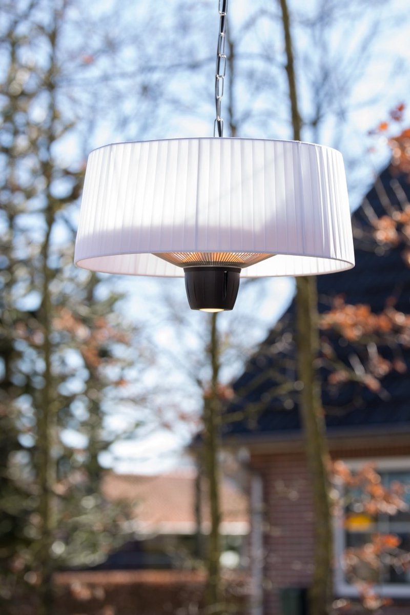 Sunred - Artix - Bright lijn - Wit - Hangend model - Terrasverwarmer - Infraroodstraling - 1500 W - ECO - 3 standen - LED - Afstand bestuurbaar - Elektrische heater – foto 8