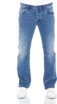 LTB Heren Jeans Broeken Roden bootcut Fit Blauw Volwassenen Denim Jeansbroek