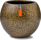 Capi Europe - Vase sphère Terrazzo 28x26 - Or