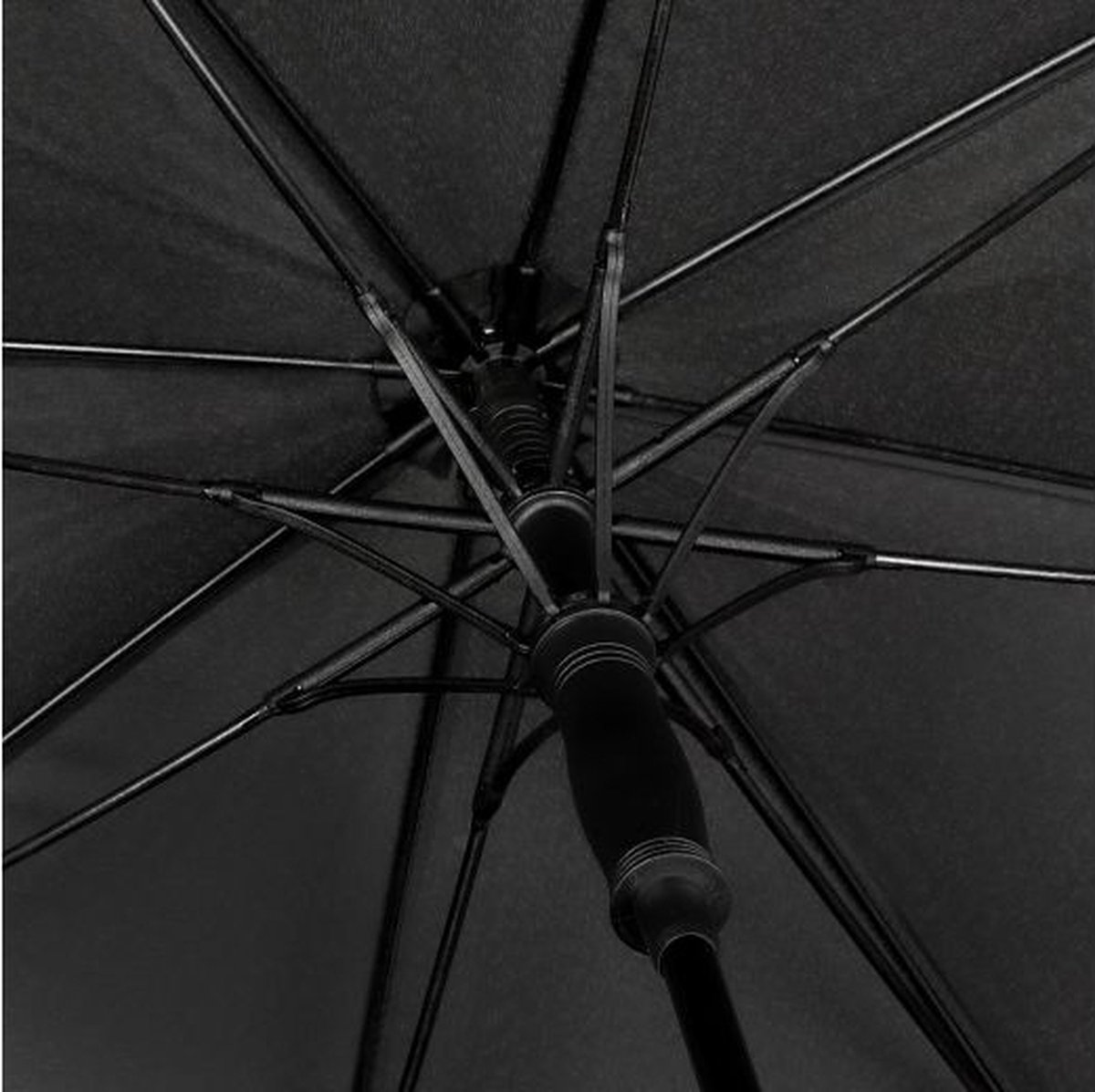 Falcone - Luxe Paraplu - Ø 101 cm - Automaat - Windproof - Zwart — cadeau in Cadeau-ideeën - foto 6