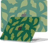 Lunso - MacBook Air 13 pouces M2 (2022) - pochette de protection - Feuilles d'automne