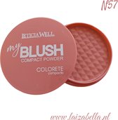 Leticia Well-My Blush compact powder colorete compacto N57