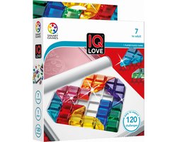 foto van SmartGames - IQ Love - 120 opdrachten - puzzelspel - romantisch cadeau