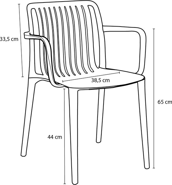 Helloshop26 - Ideale Opbergbox Voor Buiten - 55,5x43x53 Cm