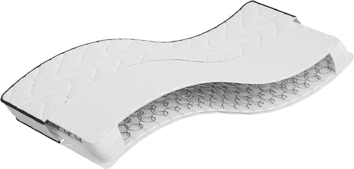 vidaXL - Binnenveringmatras - middelhard - 80x200 - cm