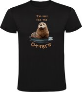 I'm not like the otters Heren T-shirt - otter - gezellig - humor - grappig - dier - dieren - schattig