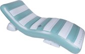 Swim Essentials Luxe Lounge Float - Luchtbed Zwembad - Old Green - 180 x 99 cm