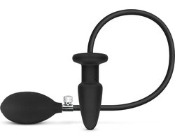 Opblaasbare Anaal Plug - Zwart