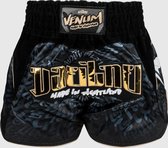 Venum Muay Thai Kickboks Shorts Attack Zwart Grijs XL = Jeans taille maat 32