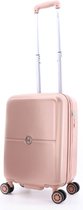 ELLE Handbagage Harde Koffer / Trolley / Reiskoffer - 54x36x24cm - Chic - Roze