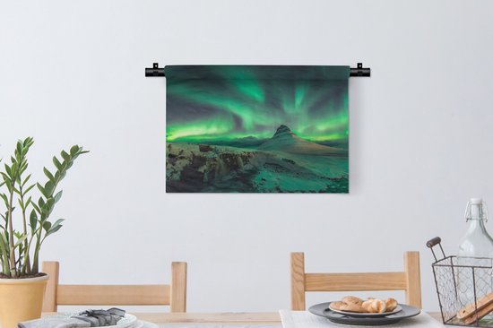 Tapisserie - Aurores boréales - Berg - Norvège - 60x40 cm - Tapisserie