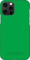 iDeal of Sweden Hoesje Geschikt voor iPhone 12 Pro / 12 Hoesje - iDeal of Sweden Seamless Case Backcover - groen