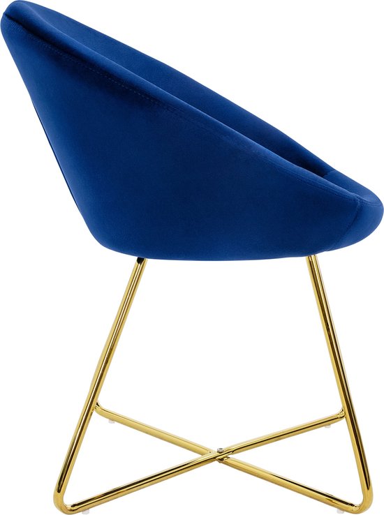 Chaise Rembourrée Avec Dossier Gris - TIKI - 9