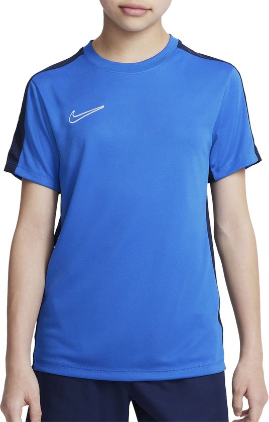 Nike Academy 23 sport kinder T-shirt blauw