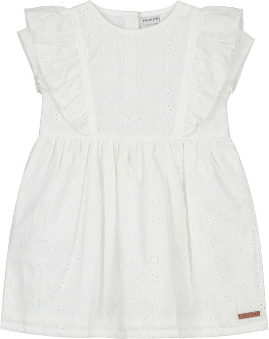Prénatal peuter jurk - Meisjes - Dark Off-White