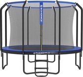 Rootz Trampoline - Outdoor Trampoline - Kinder Trampoline - Mini Trampoline - Trampoline Park - Jumping Trampoline - Donkerblauw