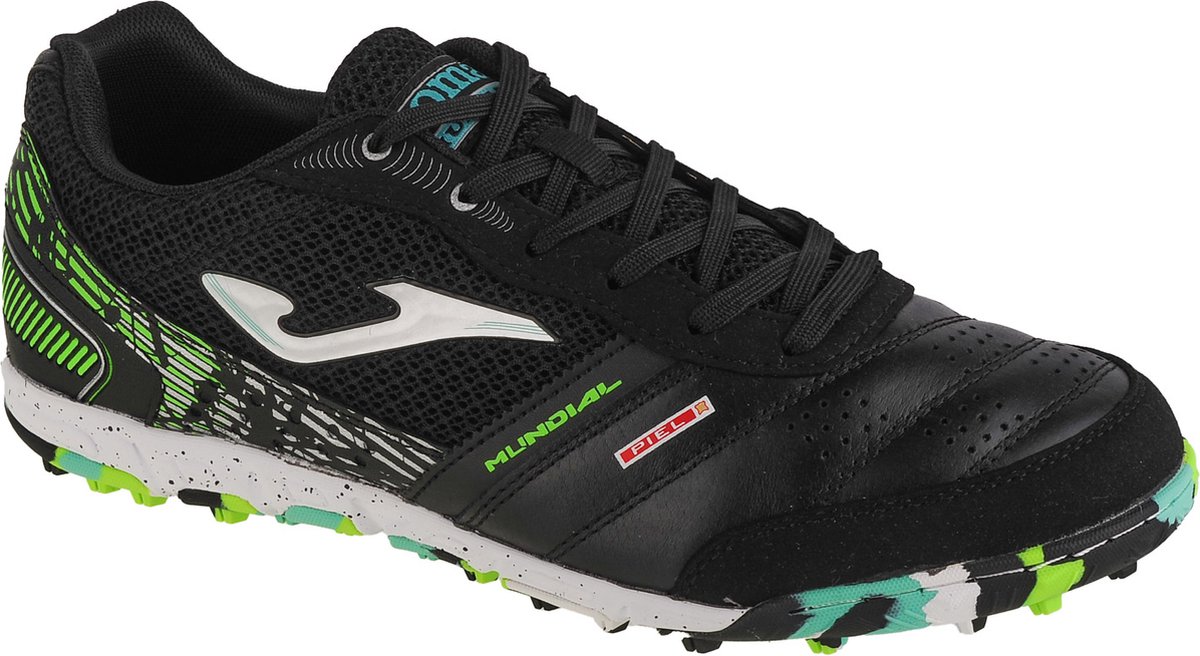 Joma Mundial 24 MUNS TF, Mannen, Zwart, Voetbalschoenen, maat: 43,5