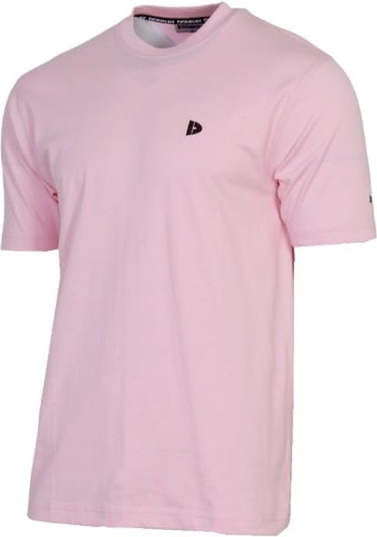 Donnay T-shirt - Sportshirt - Heren - Maat L - Shadow Pink (545)