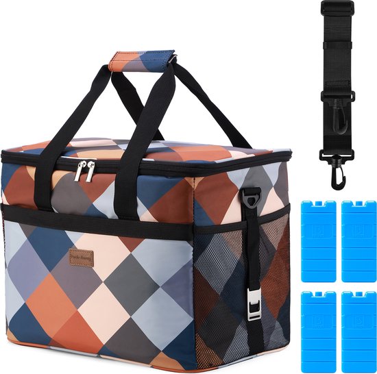 Sac isotherme Packaway 4 couches - Sac à lunch 30 litres - Bloc