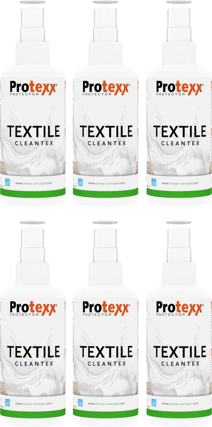6x Protexx Textile Cleantex - 100ml (600ml)
