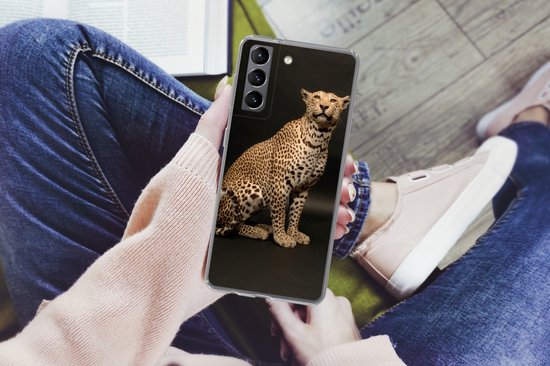 Coque Samsung Galaxy S21 - Léopard - Animaux - Tache - Siliconen