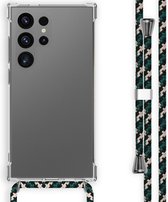 iMoshion Hoesje Geschikt voor Samsung Galaxy S24 Ultra Hoesje Met Koord - iMoshion Backcover met koord - Groen