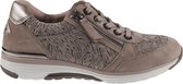 Gabor rollingsoft sensitive 76.973.64 - dames rollende wandelsneaker - beige - maat 37 (EU) 4 (UK)