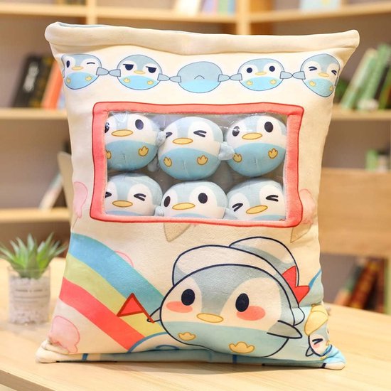 Snack Kussen Schattig Dierenkussen Zacht Sofa Kussen Snacks Pop Met Snack Kussen Schattig Dierenkussen Zacht Sofa Kussen Snacks Pop Met